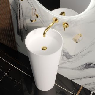 Напольная раковина WHITECROSS Air 0738.040040.200 40 см белый матовый