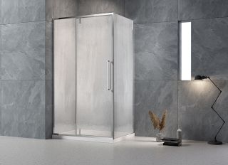 Душевой уголок Veconi Rovigo RV-034R, 1200х900х1950, хром, стекло дождь