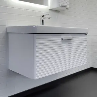 Тумба с раковиной Comforty Танжер 00-00019566 90 см белый