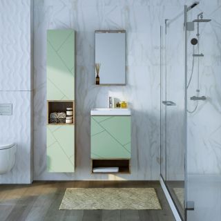 Ниша для тумбы Бриклаер Кристалл 4627125417061 50 см дуб гранж песочный