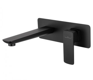 Встраиваемый смеситель для раковины Wonzon & Woghand Edge WW-88869003-MB чёрный матовый