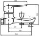 Смеситель для ванны/душа Dorff Ultra D5010000