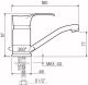 Смеситель для кухни РМС SL86-004-15 хром