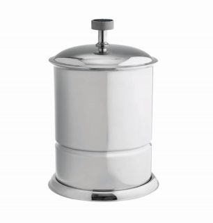 Ведро Boheme Royal Cristal 10927-CR-B хром/чёрный