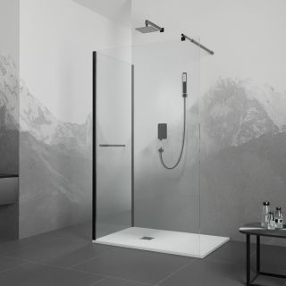 Душевой уголок RGW WA-005-1B (WA-002B+Z-060-2B) 351005120-14 120x100см чёрный