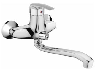 Смеситель для ванны Haiba HB2206 хром