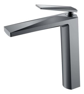 Смеситель для раковины Boheme Venturo 372-SGM антрацит глянец