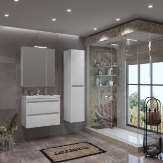 Зеркало-шкаф Opadiris Фреш 70 00-00005554 белый