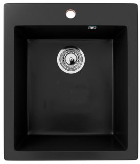 Кухонная мойка Ulgran Classic U-404-344 ультра-чёрный