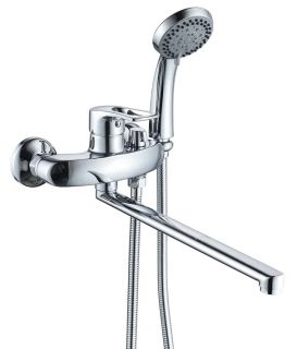 Смеситель для ванны Shevanik S5172 хром