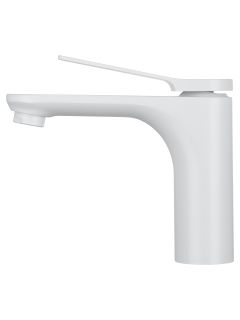 Смеситель для раковины Wonzon & Woghand WW-XH-010-MW белый матовый