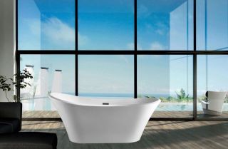 Акриловая ванна Swedbe Vita 8834 180x75см белый