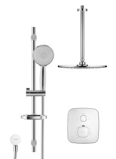 Душевой комплект Swedbe Platta 5557 с термостатом хром