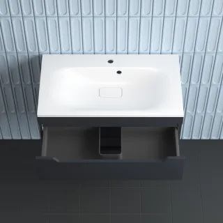 Тумба под раковину  Style Line Остин ЛС-00002404 80 см графит