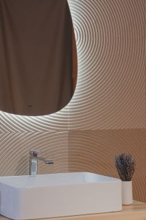 Зеркало с подсветкой ABBER Teil AG6501S с подсветкой бесконтактный выключатель диммер