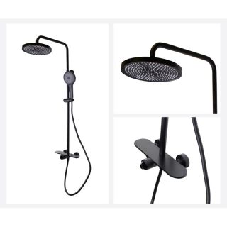 Душевая система Bronze de Luxe ICON 80112CB, черный